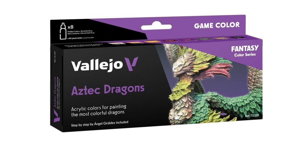 Vallejo - Game Color Set Aztec Dragons