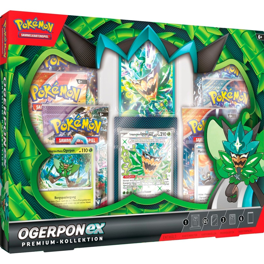 Pokemon - Ogerpon ex Premium-Kollektion